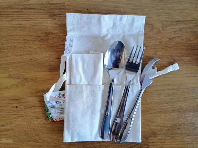 Compact Cutlery set to-go 