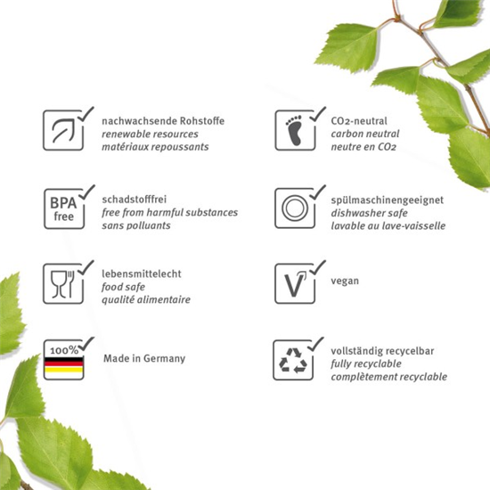 Baby Lepelset van Bioplastic