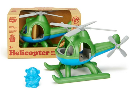 Helicopter green - recycled 