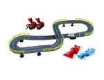 Race track with dynamo 