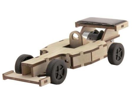 Building kit - Racing car with solar panel