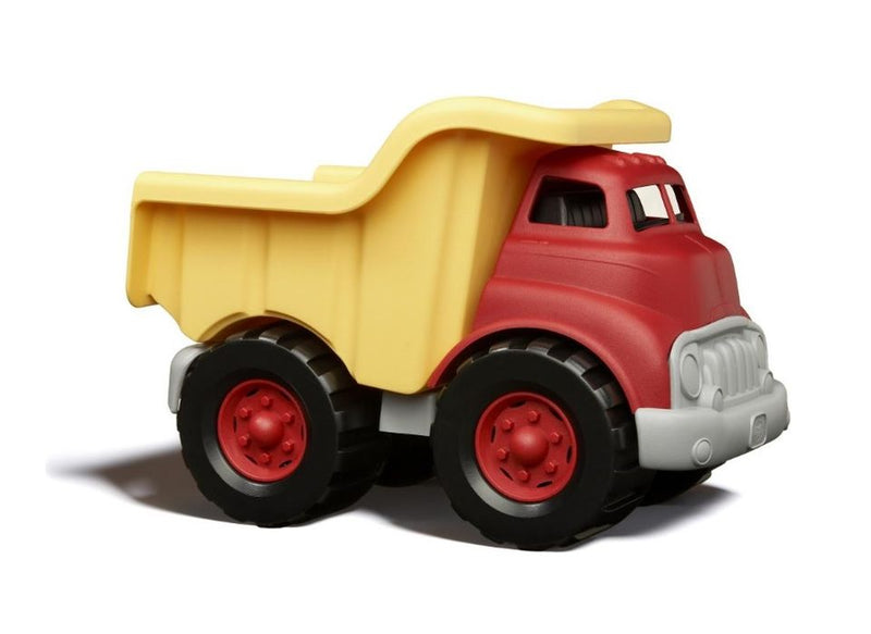 Red dump truck - recycled