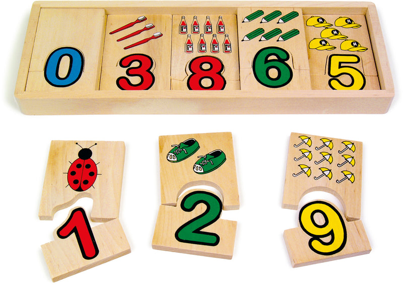 Wooden Numbers Assignment - Learn English 