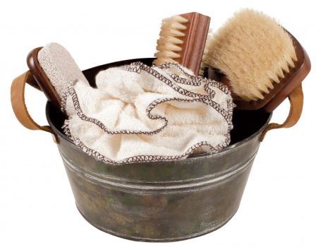 Copy of Bath gift set Bucket with rope 