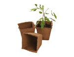 Grow Pots - Square - Degradable