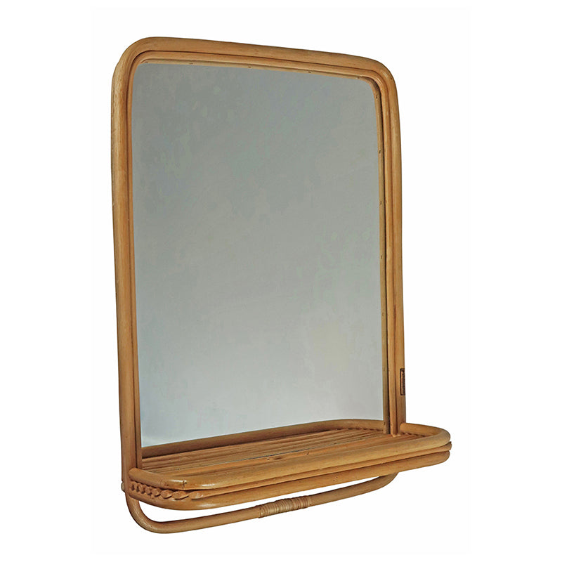 Rattan Mirror