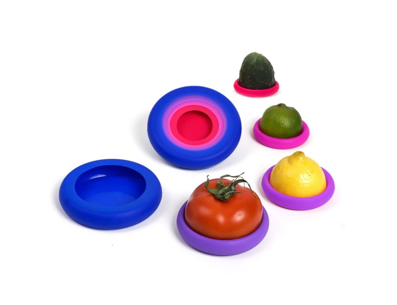 Food huggers - 5 pieces - Bright Berry