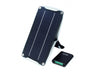 Solar charger with battery - Crocodile