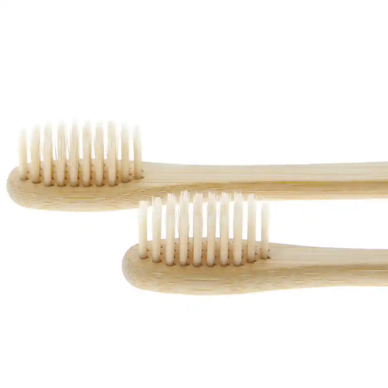 Bamboo toothbrush set of 2 