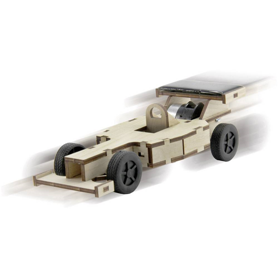 Building kit - Racing car with solar panel