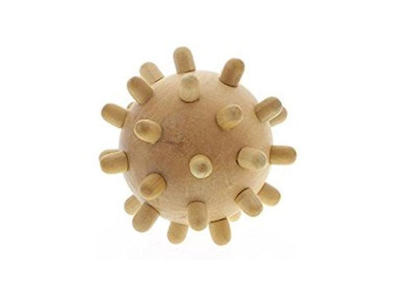 Massage ball - wood