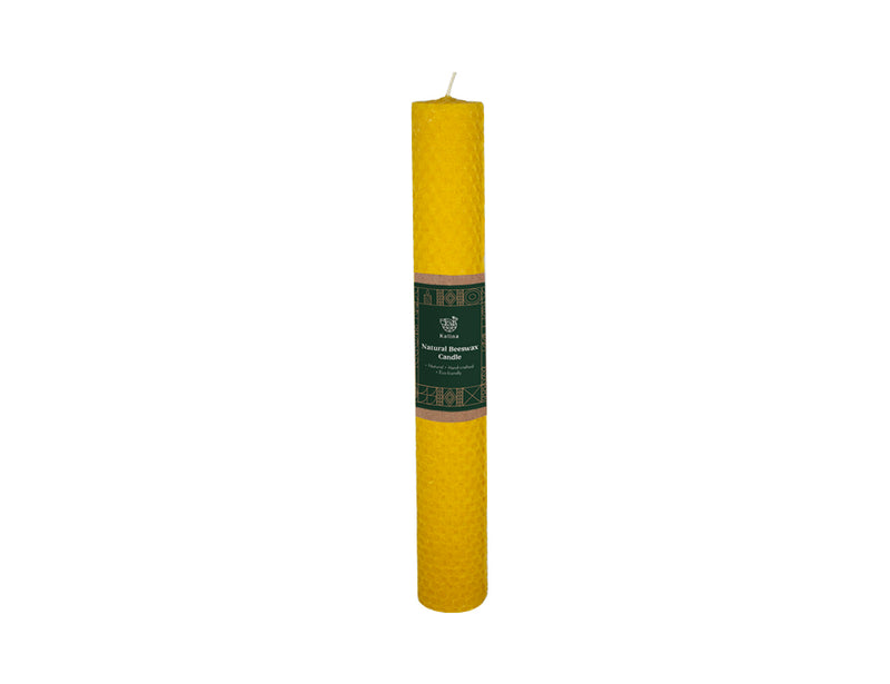 Beeswax dinner candle - 23 cm 