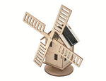 Building kit – Dutch windmill with solar panel 