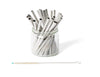 Straws stainless steel - 25 pcs. - 15 cm 