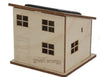 Building kit - House with solar panel 