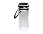 Water bottle with solar cell and LED lighting 