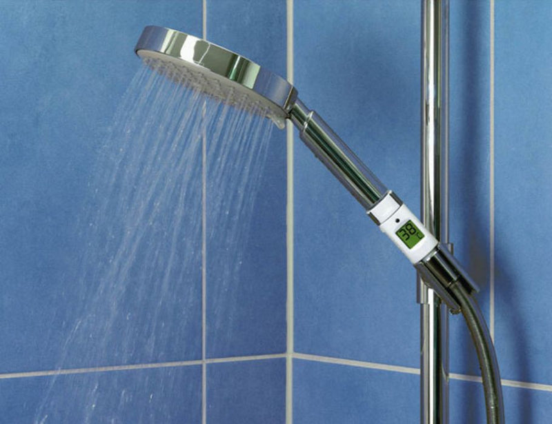 Shower Thermometer - LED Warning Light