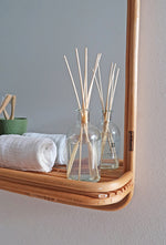 Rattan Mirror