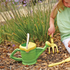 Watering Can with Garden Tools