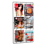 Magazine Holder Frame 6 - Black