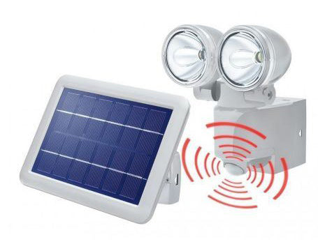 Outdoor lamp PIR - Duo Power II - Solar energy