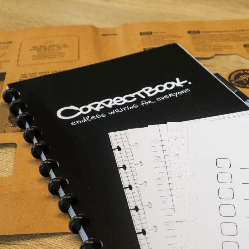 Correctbook Original A4 - blanco / gelinieerd