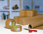 Packaging tape brown - 3 pieces