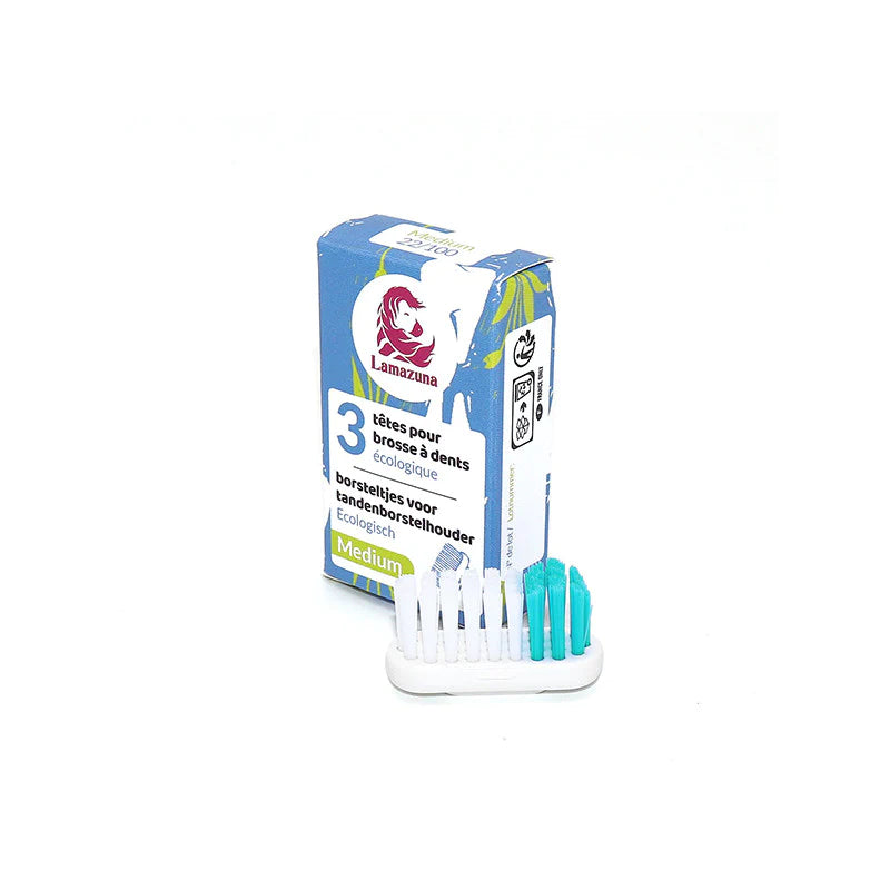 Refill Toothbrush Medium - 3pcs