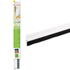 Door brush automatic self-adhesive - White 