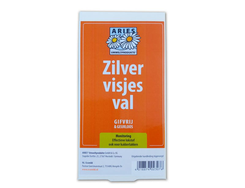 Zilvervisjes en/of kakkerlakken val